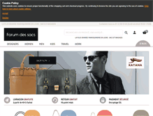 Tablet Screenshot of forum-des-sacs.com